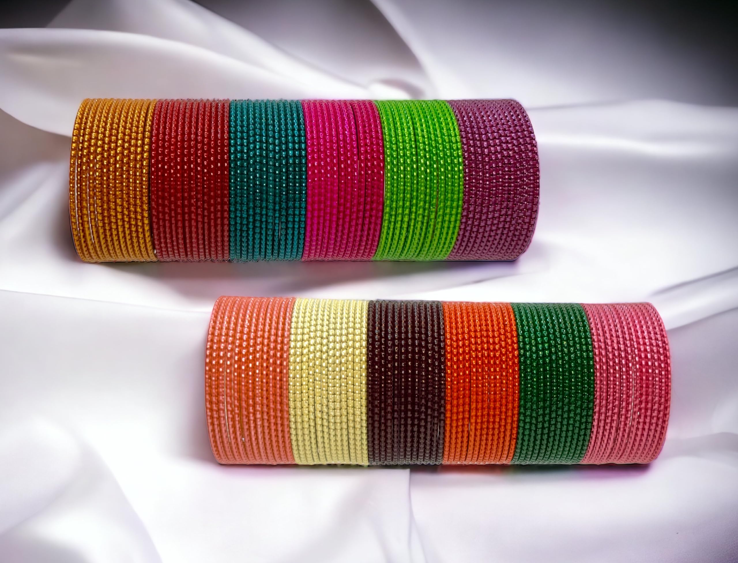 Indian Traditional Metal Bangle, Chudiyaan Chudi (2.60 Medium)